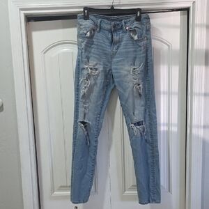 American Eagle Outfitters Light Blue Relaxed Men Jeans